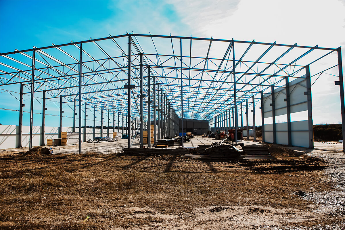 PEB (Pre-Engineered Building) Design & Supply